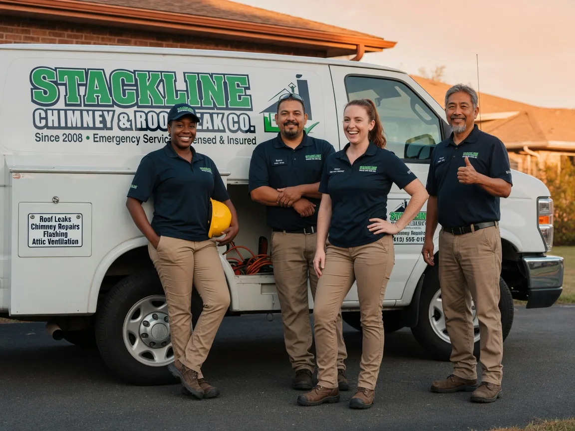 Chimney flashing repair company in Menifee, CA